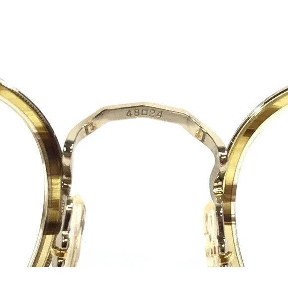Oliver Peoples Vintage Eyeglasses Frames OV1104 5330 MP-2 Canarywood 48-24-148 - Picture 12 of 14